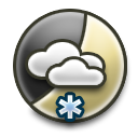 Mogelijk wat sneeuw, Gedeeltelijk bewolkt